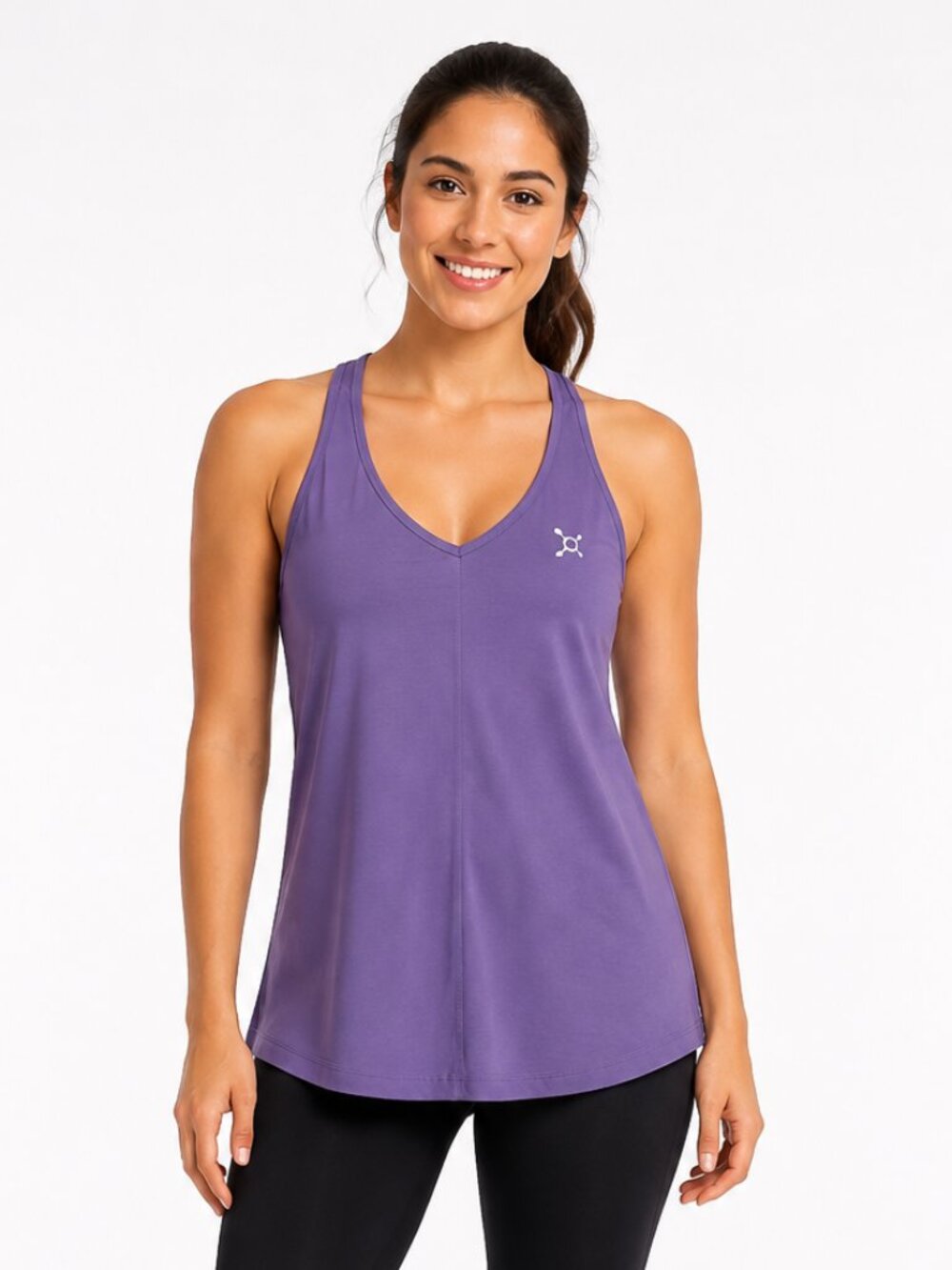 Orangetheory Fitness Purple Racerback Workout Tank Top M